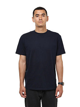 Футболка т.синяя,  тк.хлопок 160 гр. (4XL)